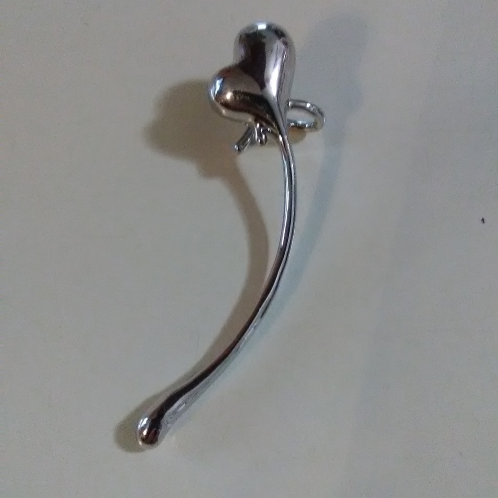 Stainless steel Heart Ear Hook